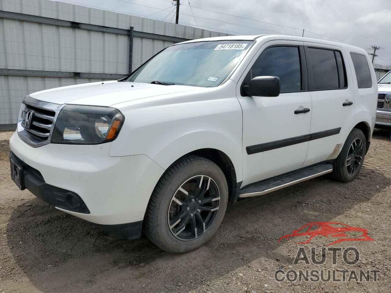 HONDA PILOT 2013 - 5FNYF3H27DB040785