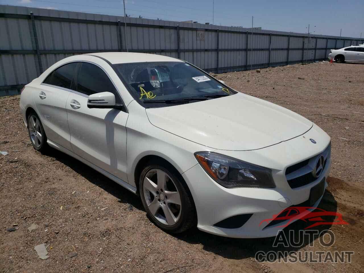 MERCEDES-BENZ CLA-CLASS 2016 - WDDSJ4EB6GN297334