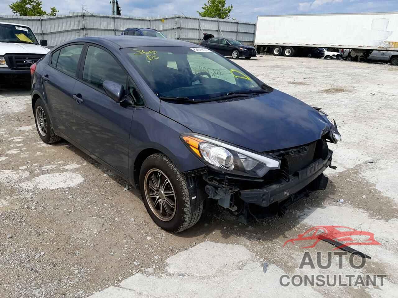 KIA FORTE 2016 - KNAFK4A65G5558774