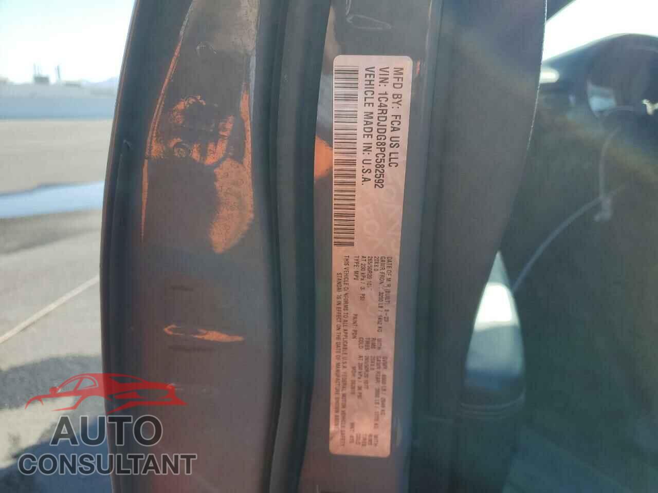 DODGE DURANGO 2023 - 1C4RDJDG8PC582592