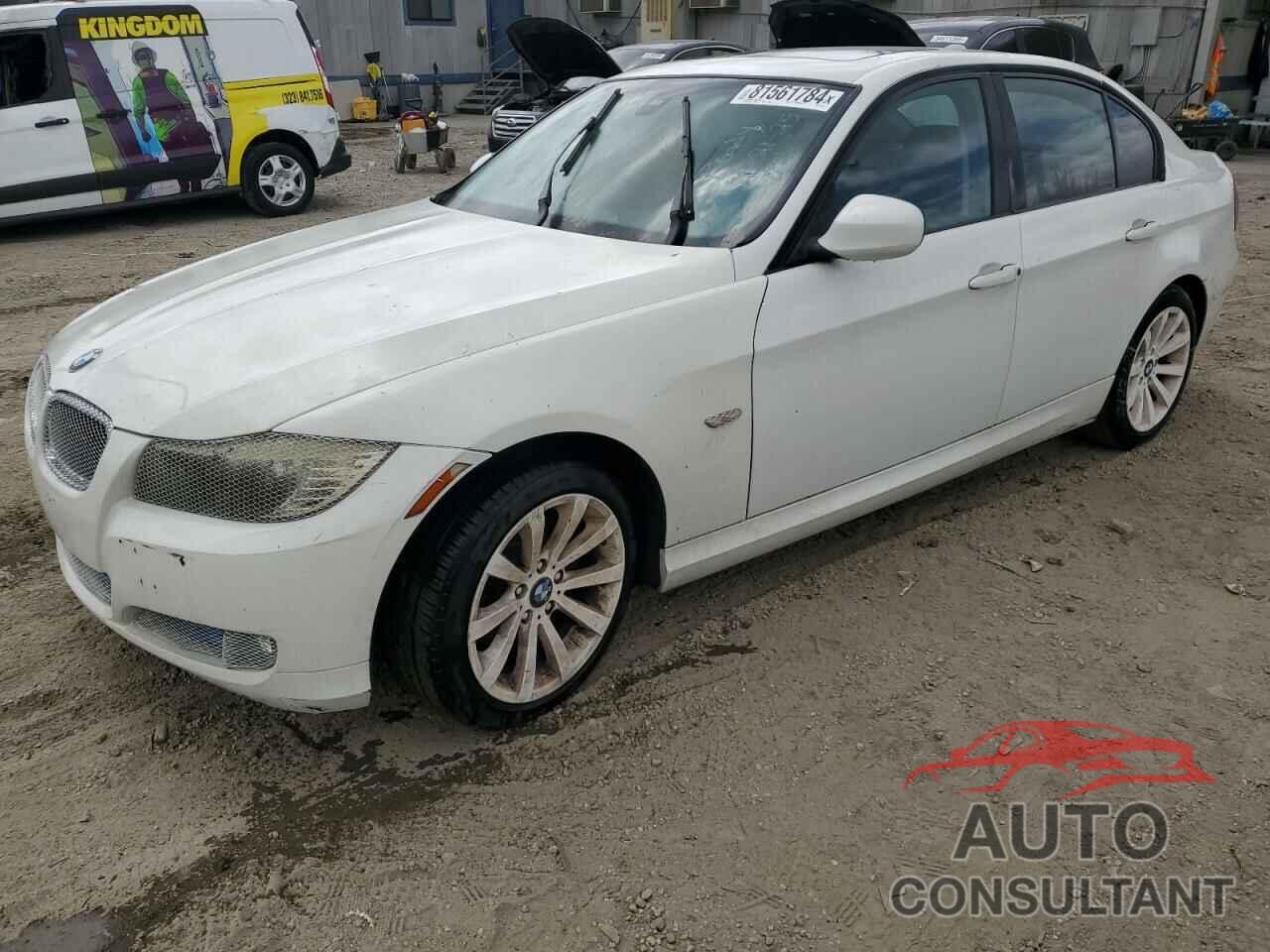 BMW 3 SERIES 2011 - WBAPH5C52BA441196