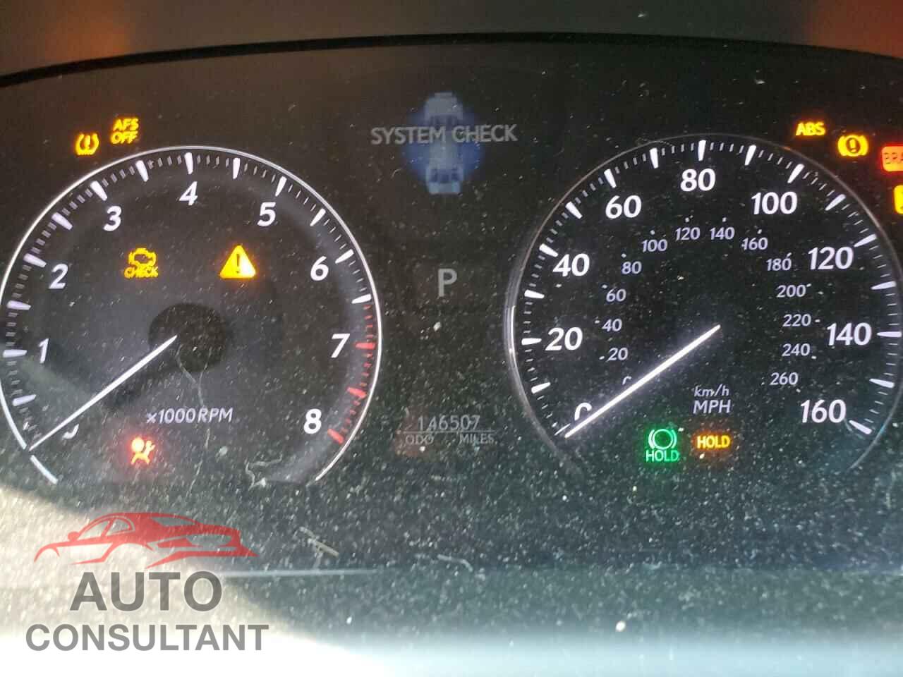 LEXUS LS460 2010 - JTHCL5EF2A5005802