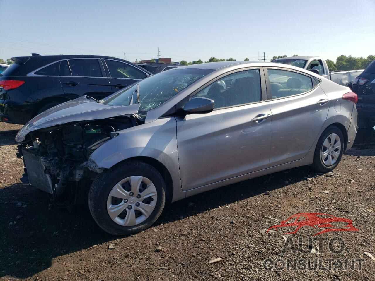 HYUNDAI ELANTRA 2016 - 5NPDH4AE1GH682489