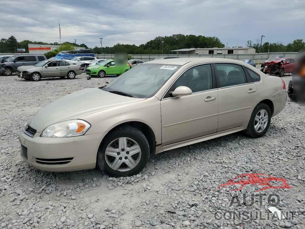 CHEVROLET IMPALA 2011 - 2G1WF5EK0B1237684
