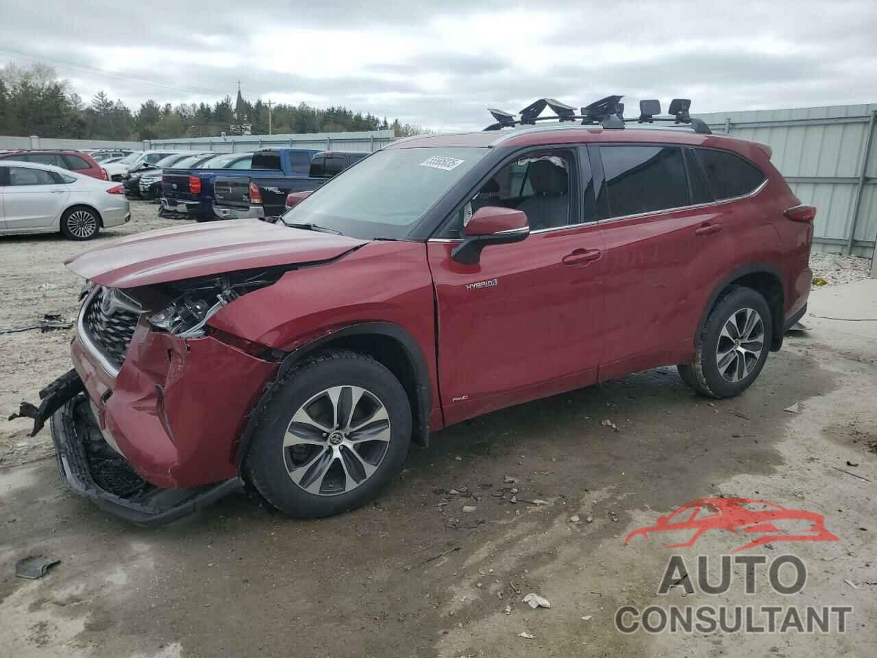 TOYOTA HIGHLANDER 2021 - 5TDGBRCH5MS063662