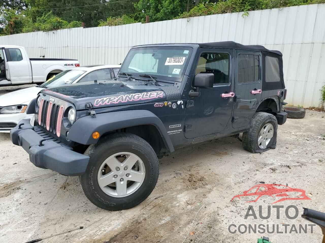 JEEP WRANGLER 2017 - 1C4BJWDG0HL699284