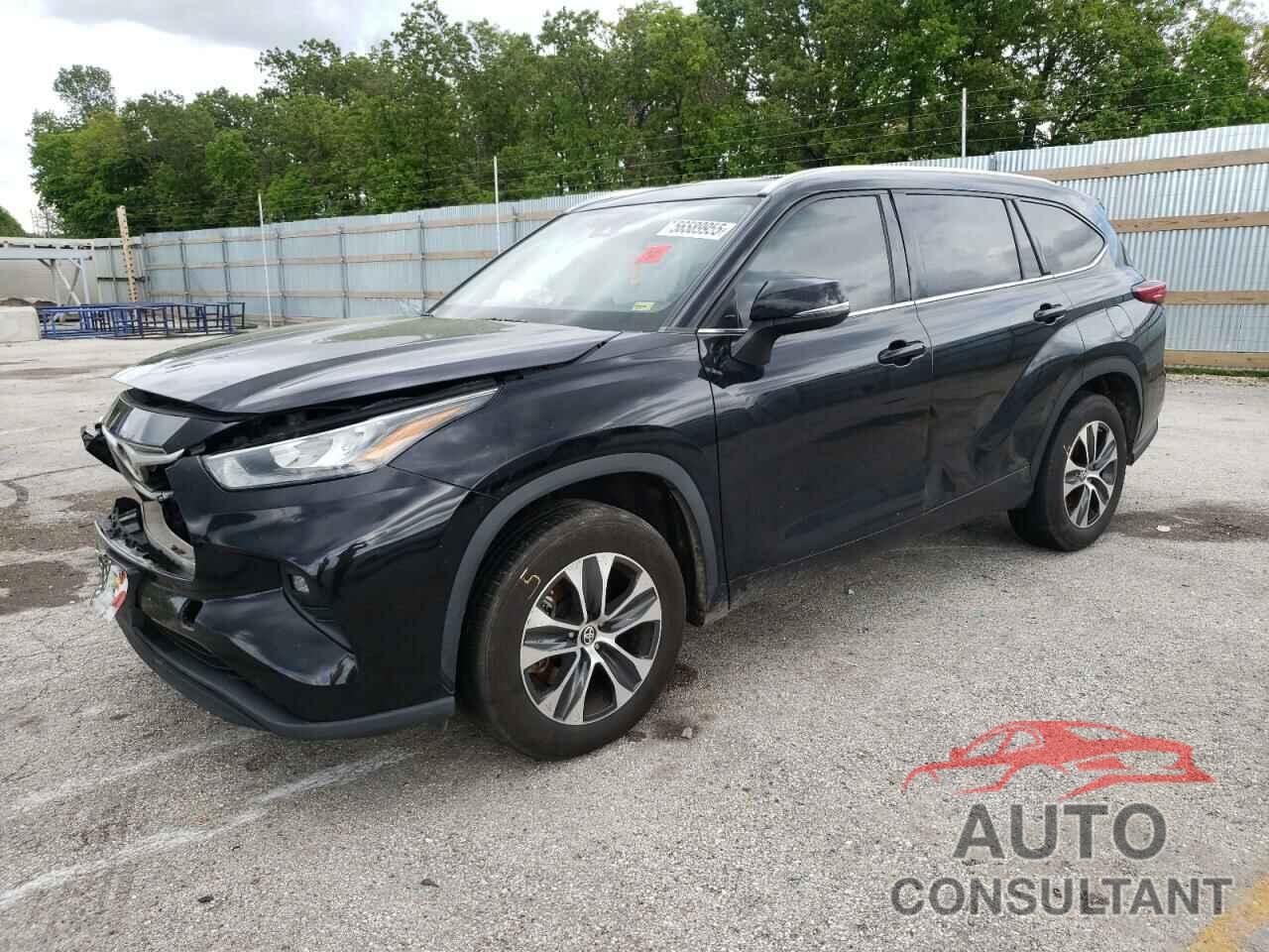 TOYOTA HIGHLANDER 2020 - 5TDGZRAH5LS503523