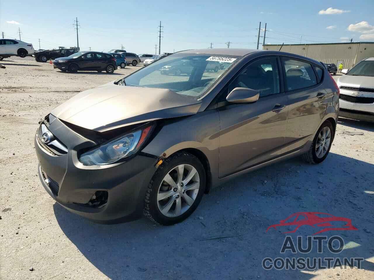 HYUNDAI ACCENT 2012 - KMHCU5AE7CU005441