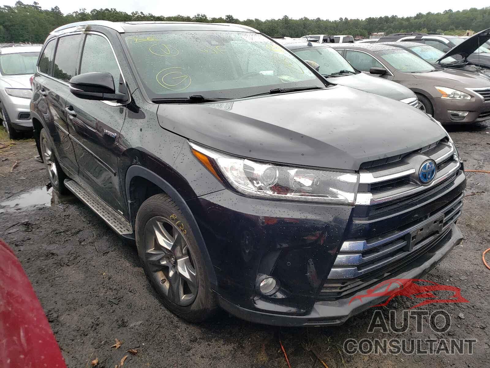 TOYOTA HIGHLANDER 2017 - 5TDDGRFH6HS022964
