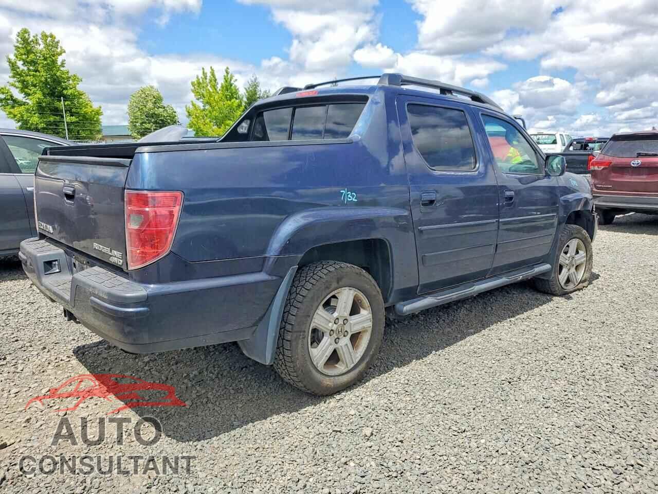 HONDA RIDGELINE 2011 - 5FPYK1F52BB003631