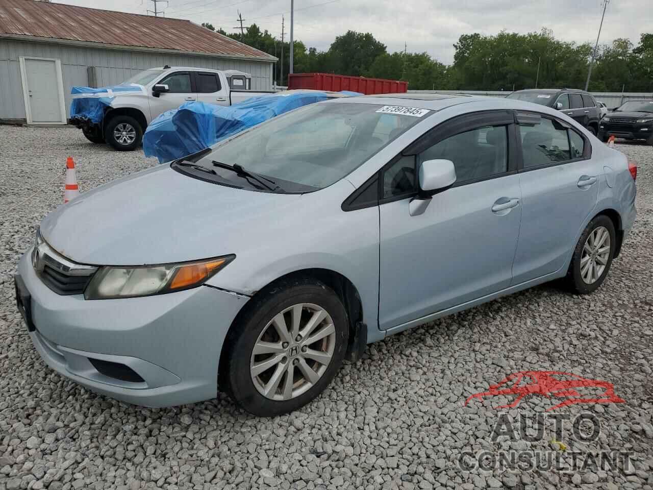 HONDA CIVIC 2012 - 19XFB2F94CE033648