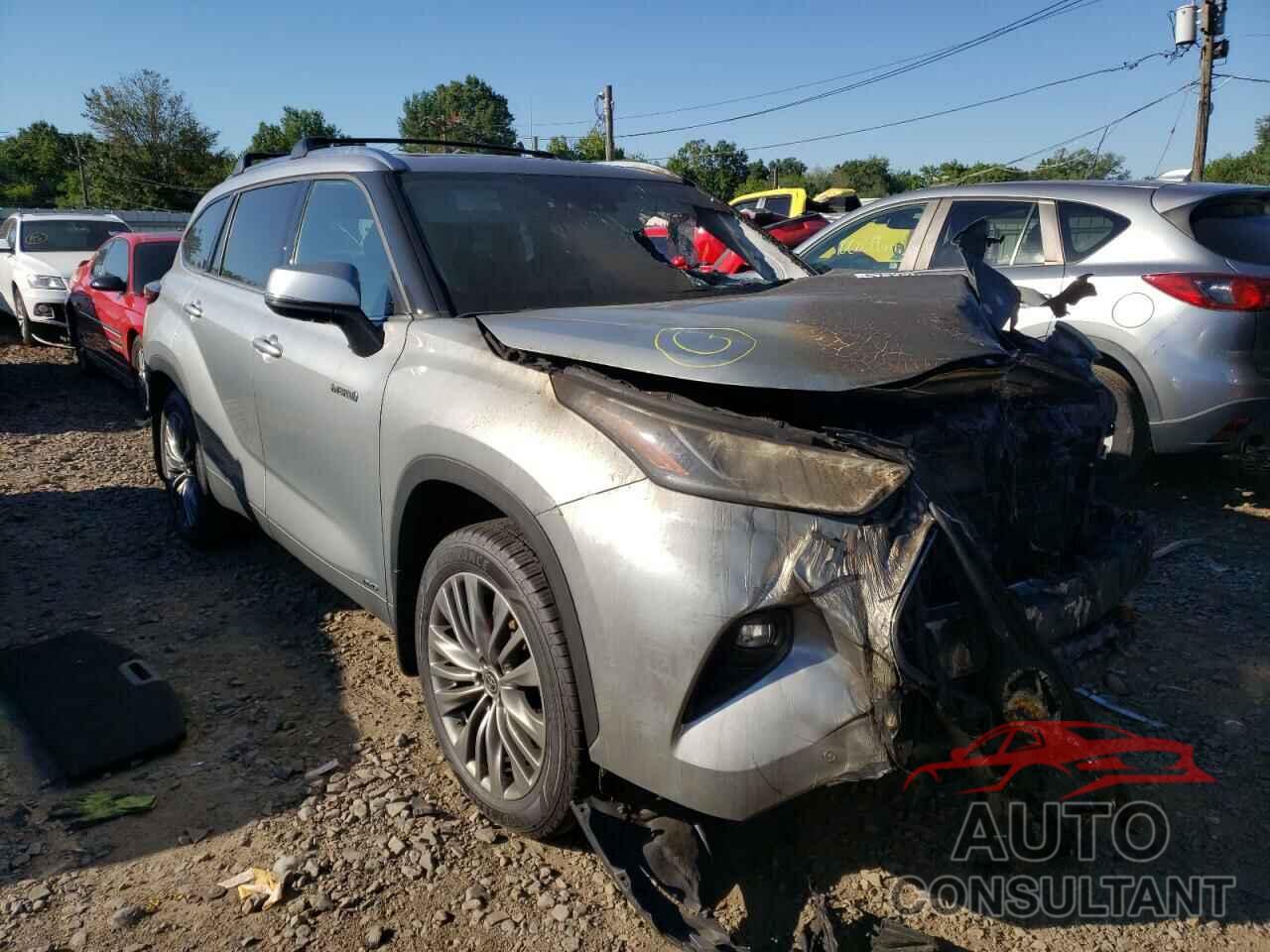 TOYOTA HIGHLANDER 2021 - 5TDEBRCH0MS035677