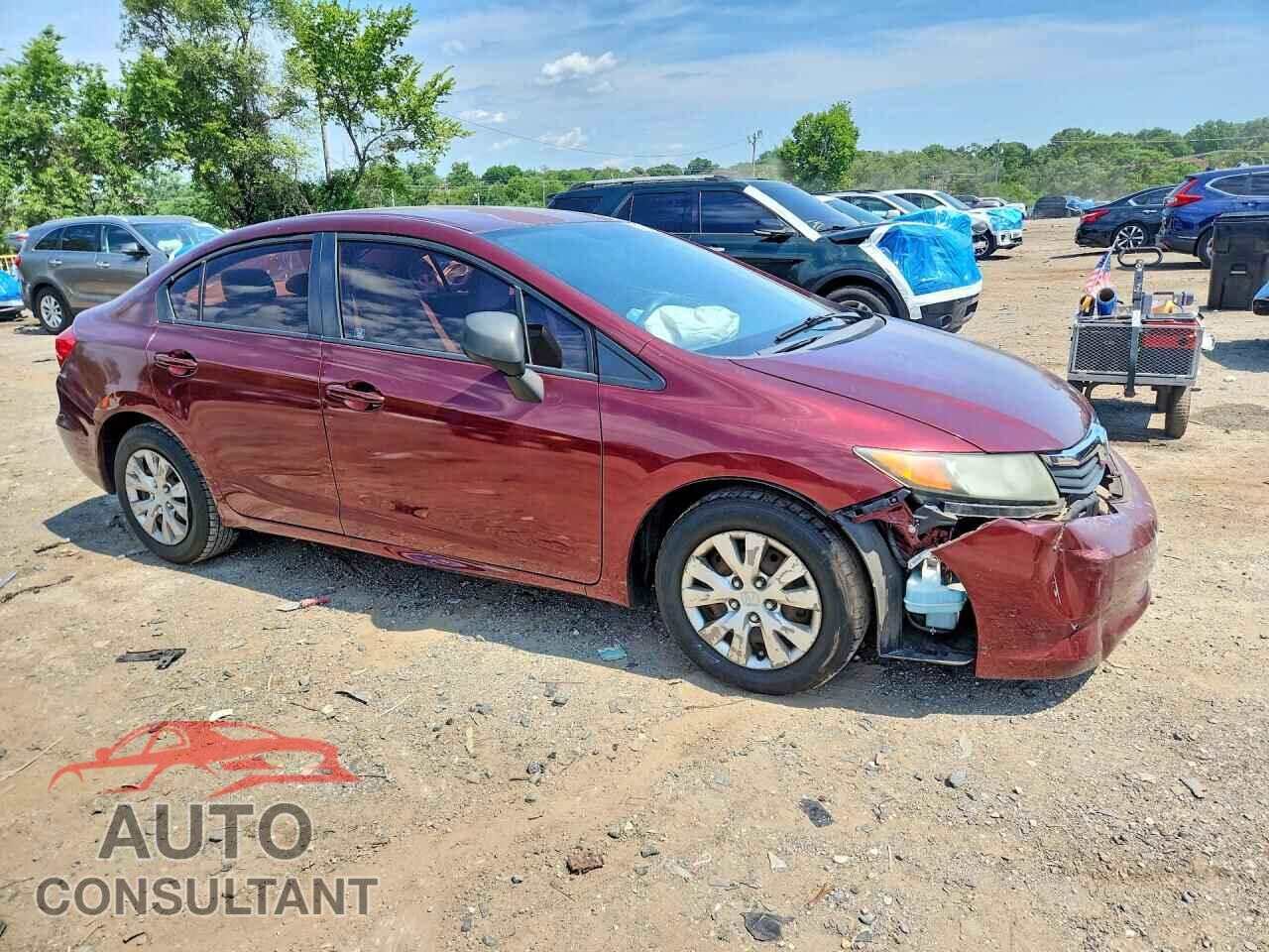 HONDA CIVIC 2012 - 2HGFB2F59CH564962