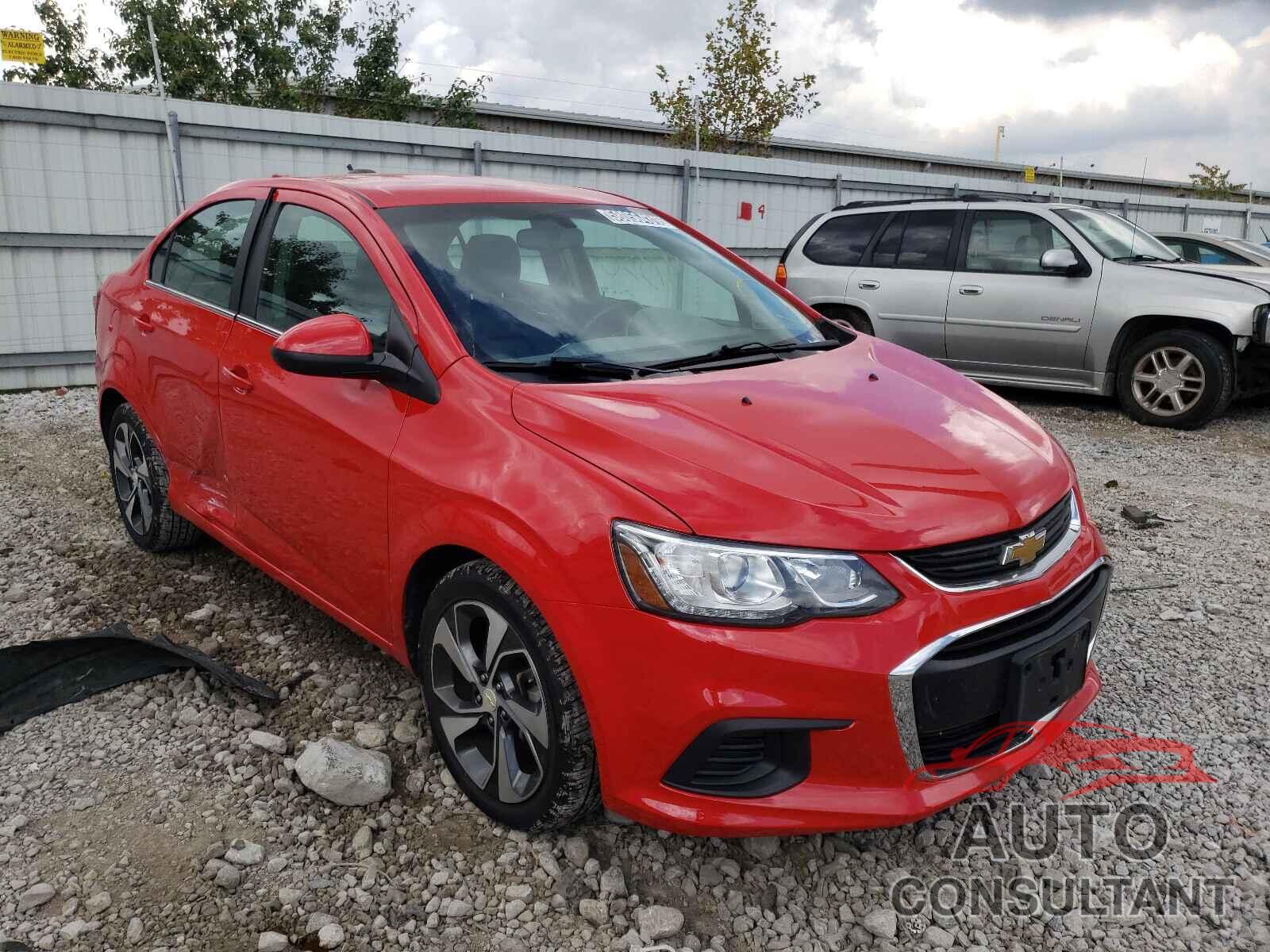 CHEVROLET SONIC 2020 - 1G1JF5SB1L4115792