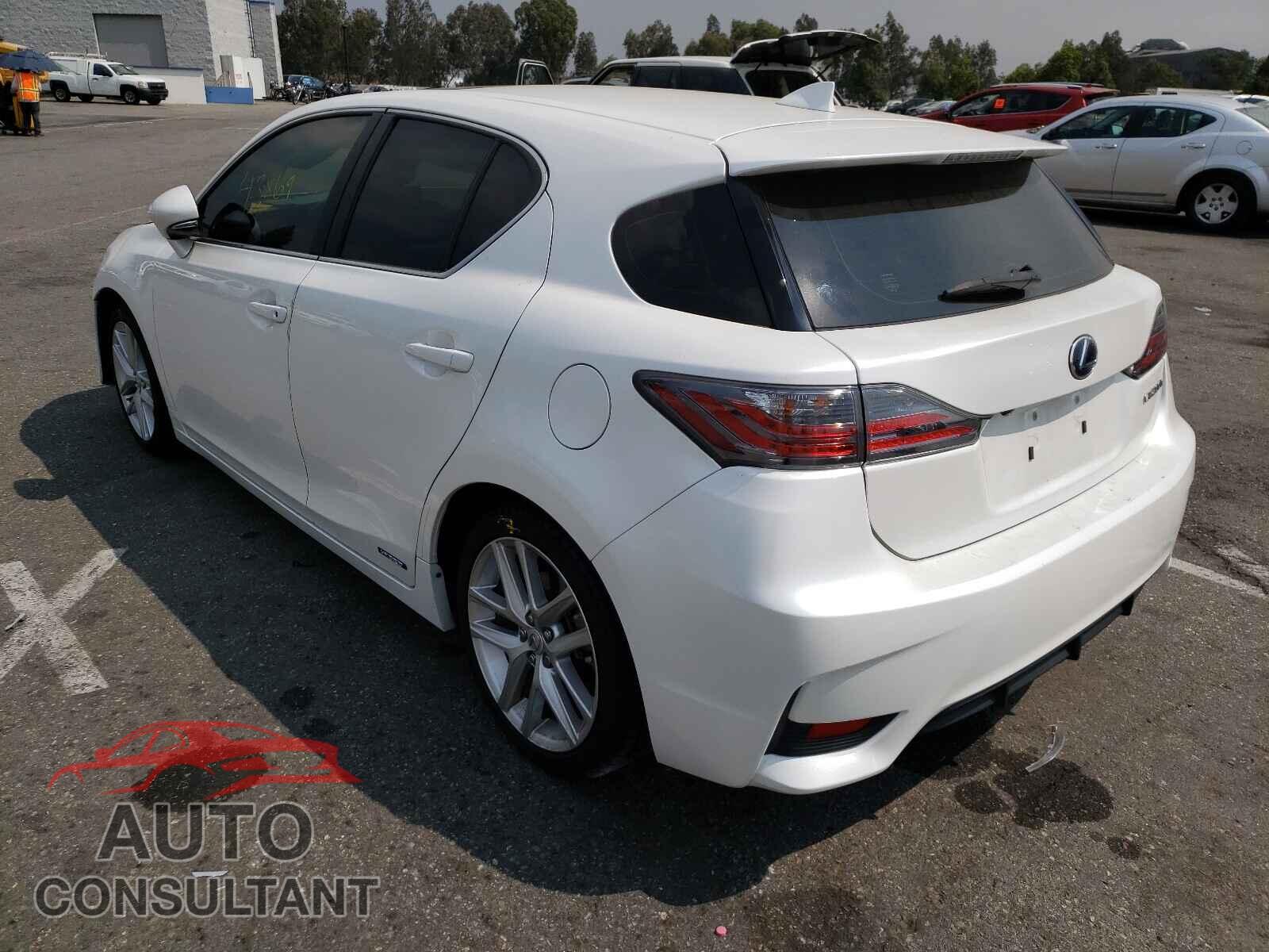 LEXUS CT 200 2017 - JTHKD5BH9H2281663