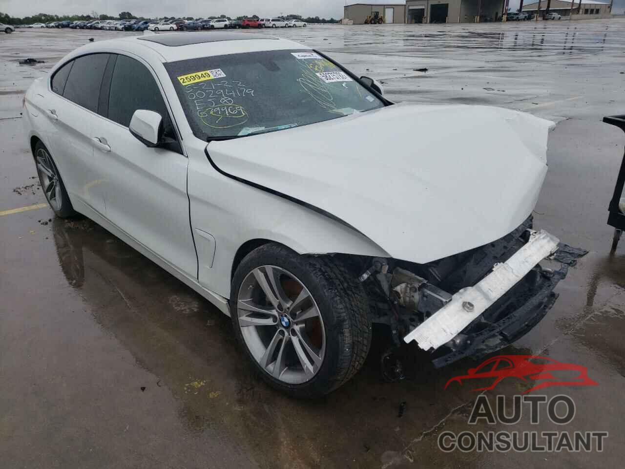 BMW 4 SERIES 2018 - WBA4J1C5XJBG79969