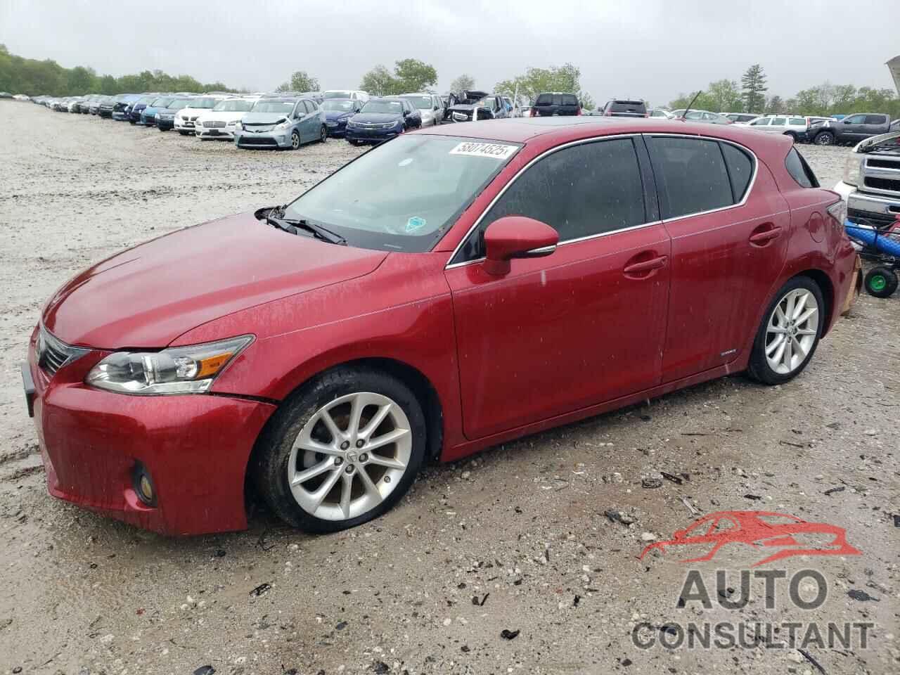 LEXUS CT 200 2013 - JTHKD5BH0D2168453