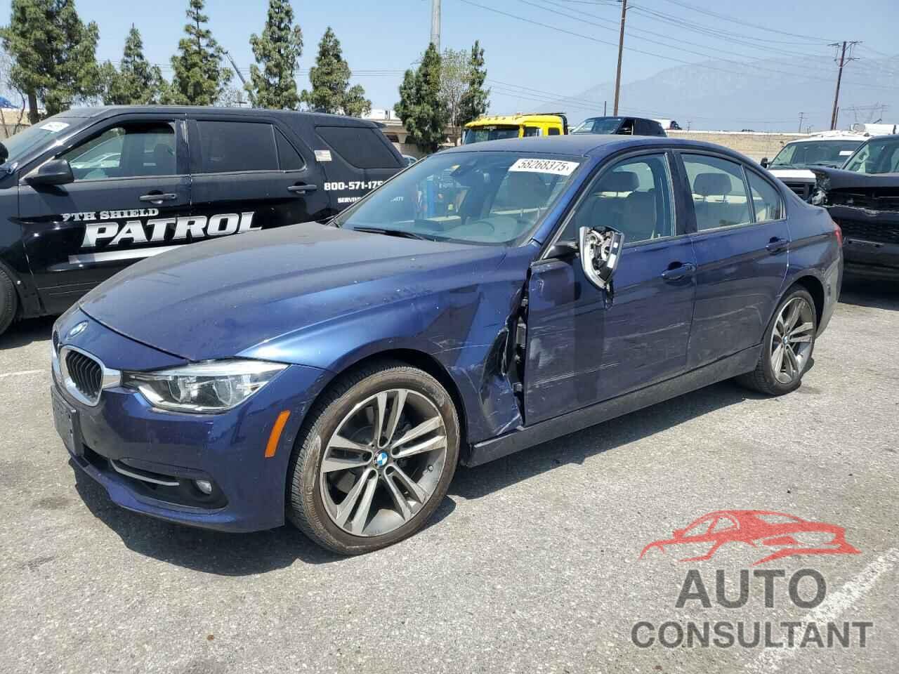 BMW 3 SERIES 2016 - WBA8E9G54GNT85695