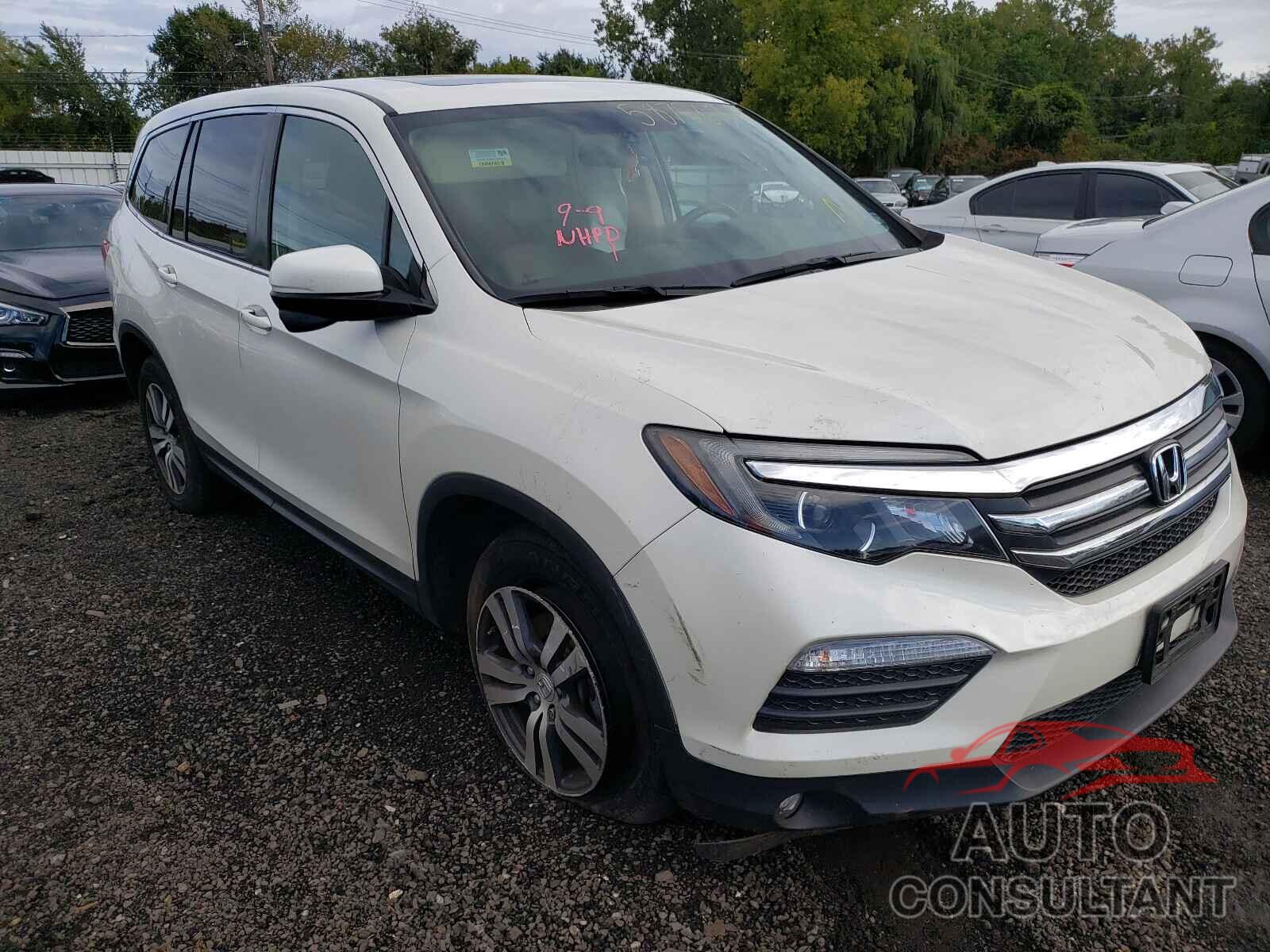 HONDA PILOT 2016 - 5FNYF6H77GB057278