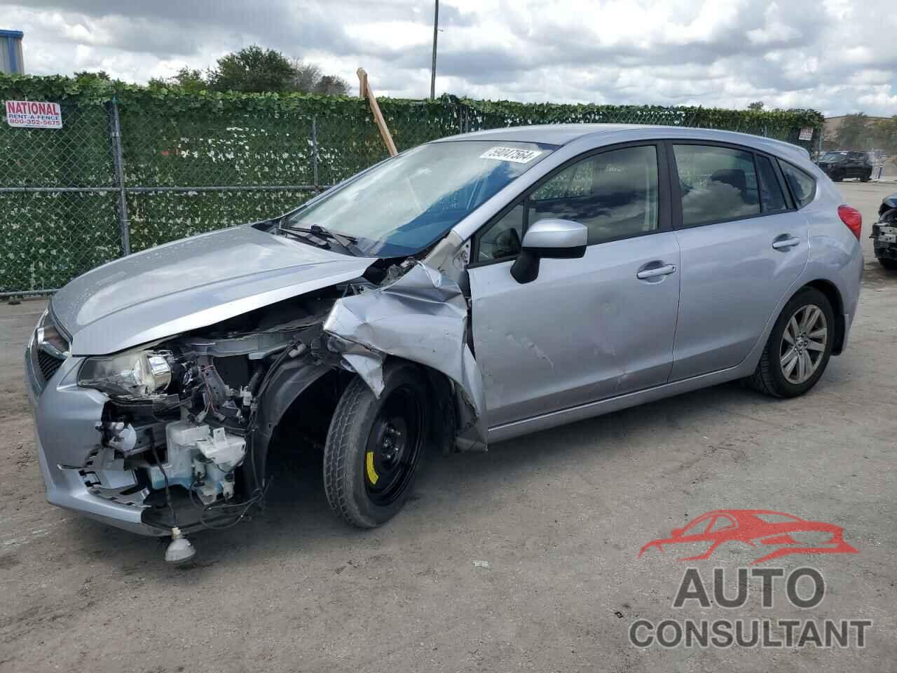 SUBARU IMPREZA 2016 - JF1GPAB69G8344980