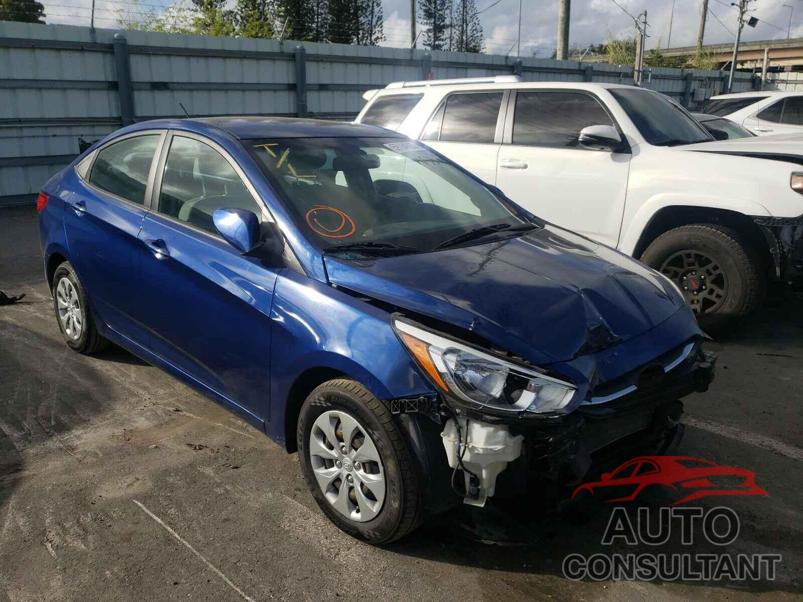 HYUNDAI ACCENT 2017 - KMHCT4AE0HU221958