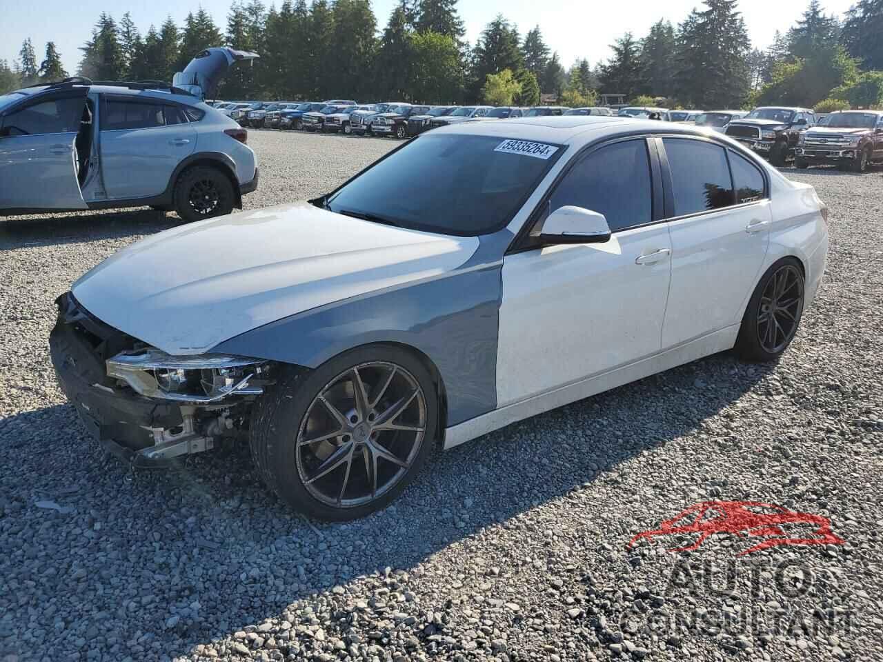 BMW 3 SERIES 2016 - WBA8A9C51GK619102