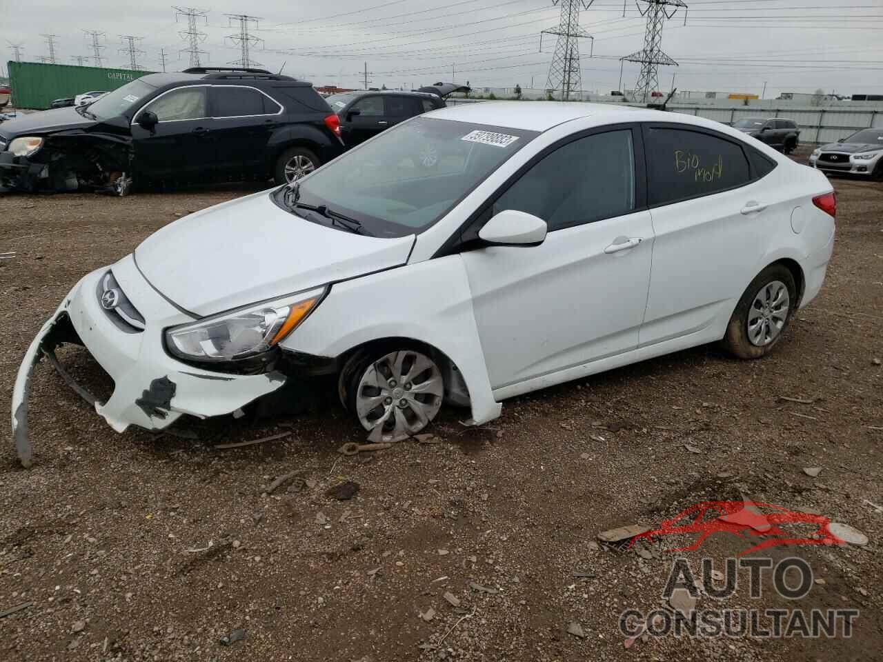 HYUNDAI ACCENT 2017 - KMHCT4AE3HU317521