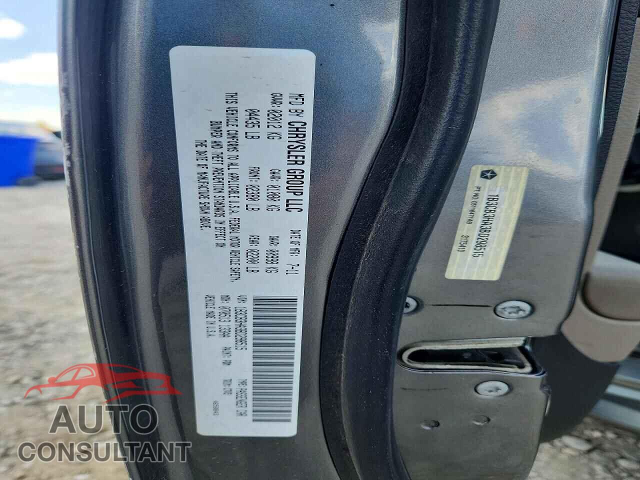 DODGE CALIBER 2011 - 1B3CB3HA3BD298515