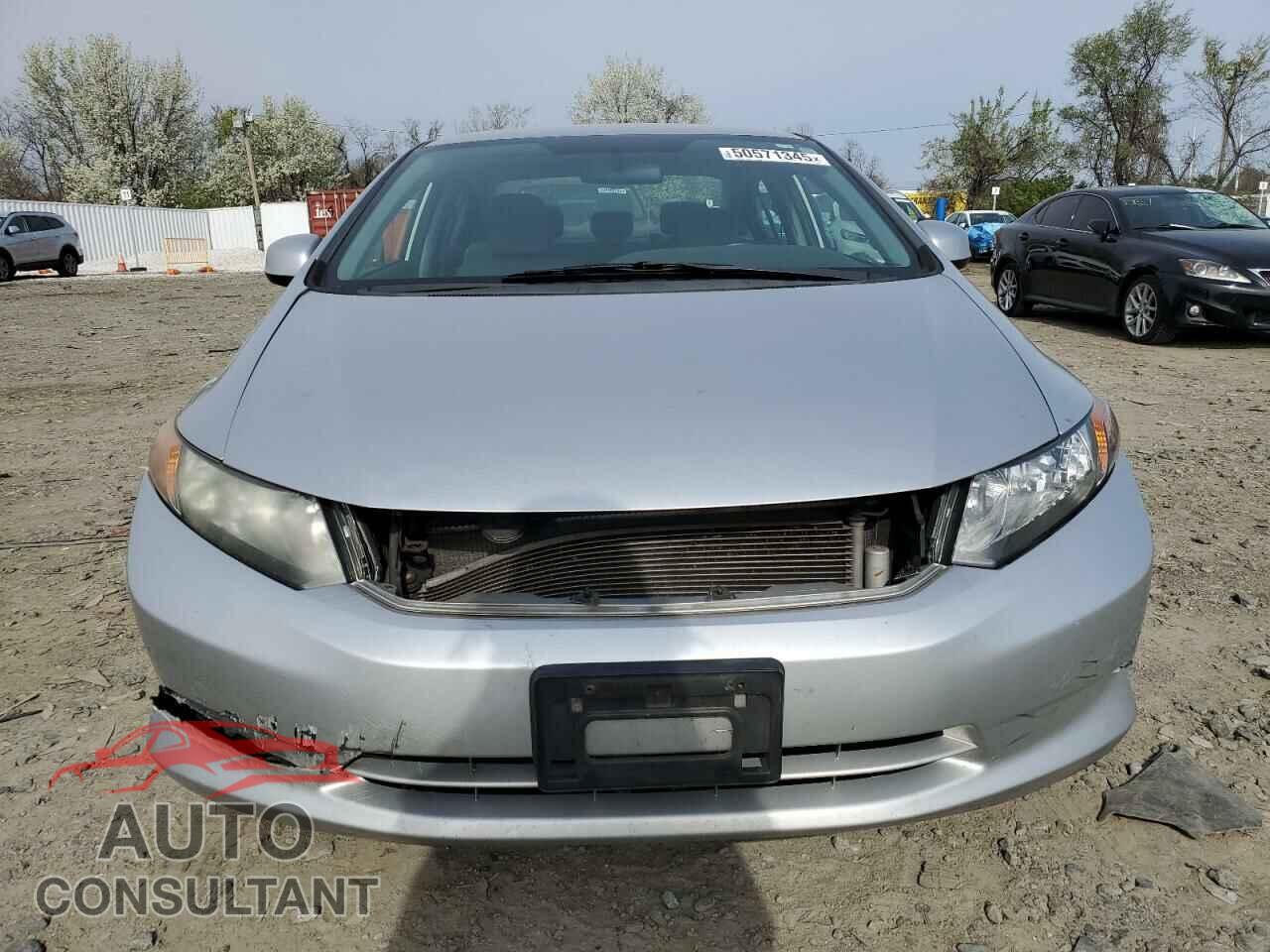 HONDA CIVIC 2012 - 19XFB2F58CE362981