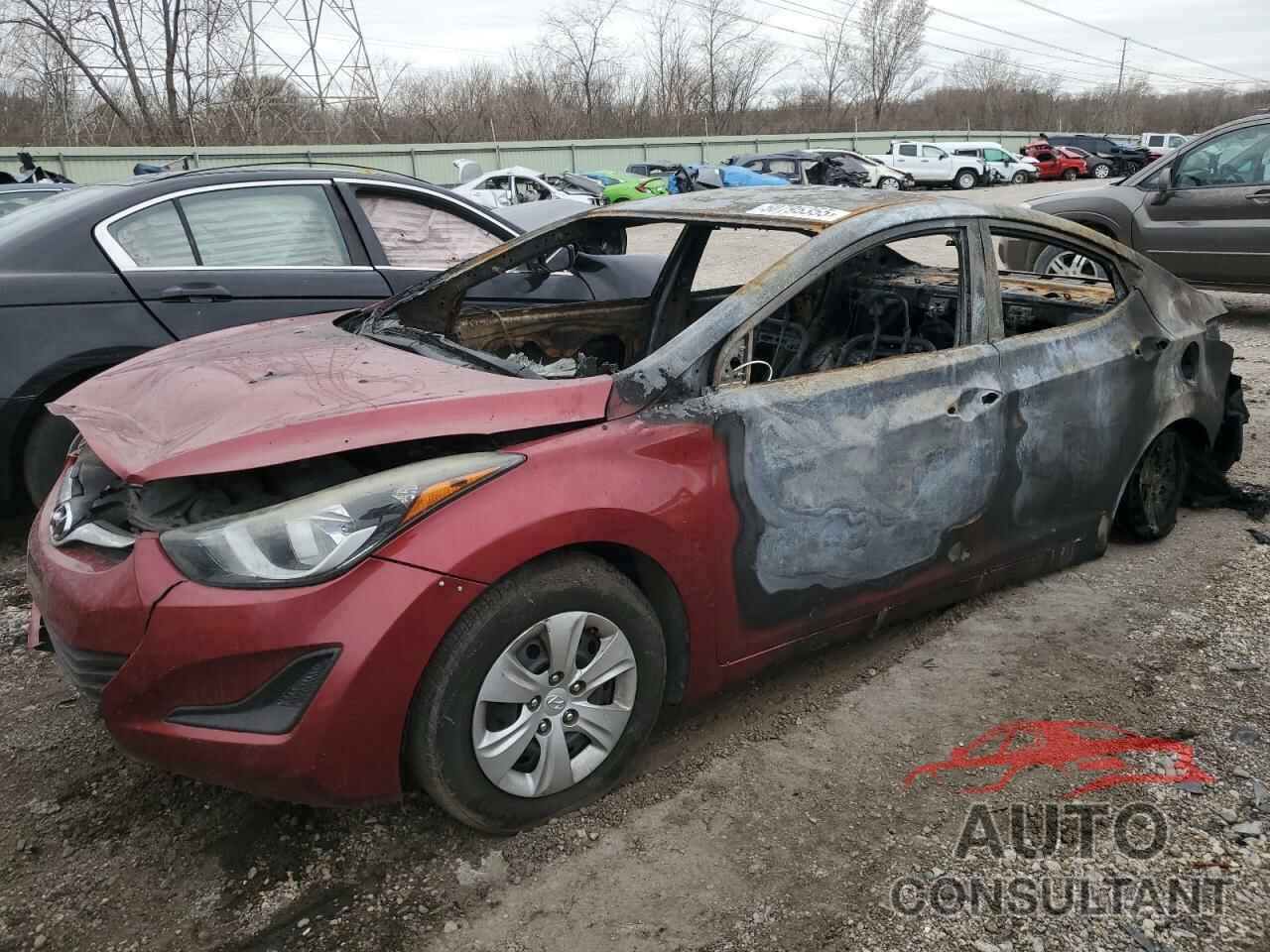 HYUNDAI ELANTRA 2016 - 5NPDH4AE6GH770759