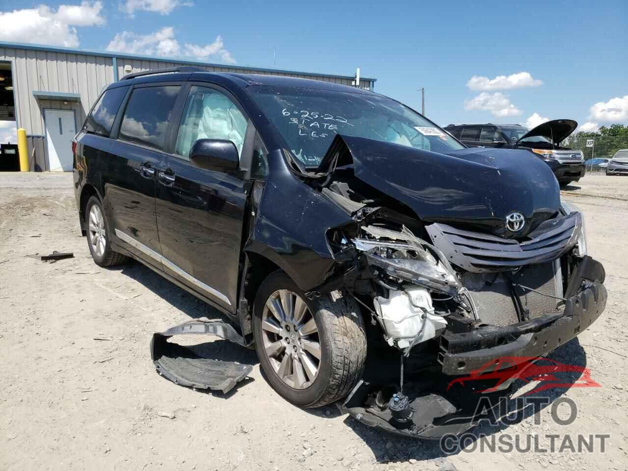 TOYOTA SIENNA 2017 - 5TDDZ3DC5HS147128