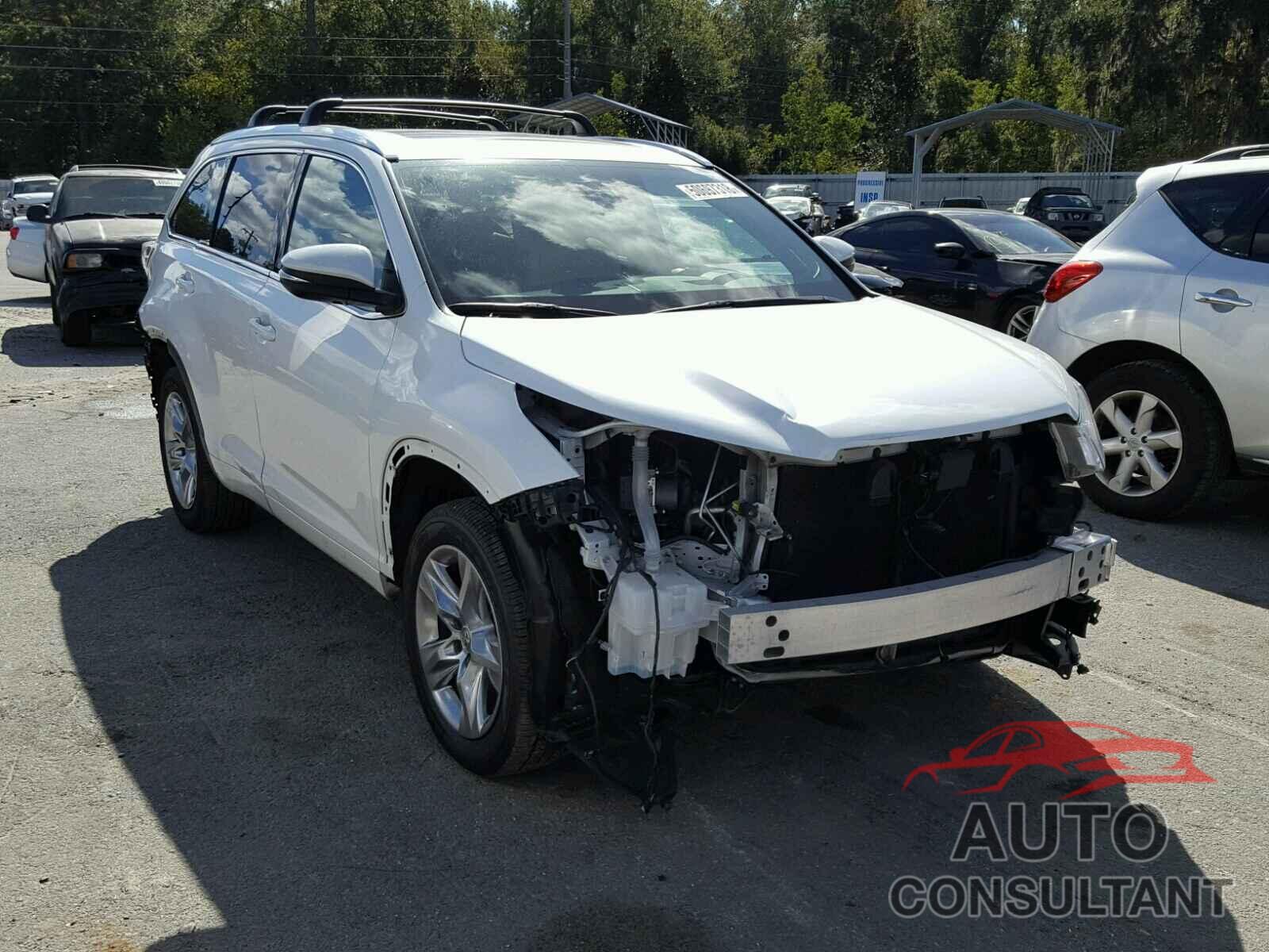 TOYOTA HIGHLANDER 2015 - 5TDYKRFH5FS071649