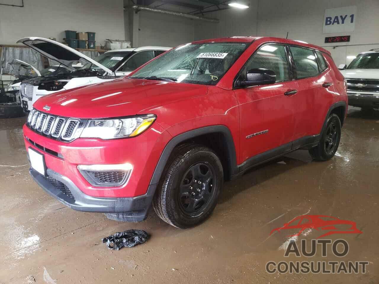 JEEP COMPASS 2018 - 3C4NJCAB8JT300622