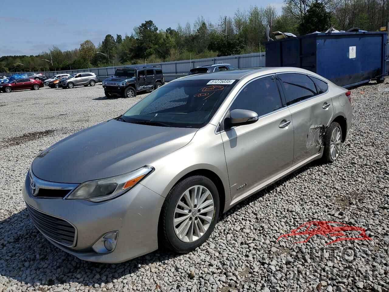TOYOTA AVALON 2014 - 4T1BD1EBXEU035220