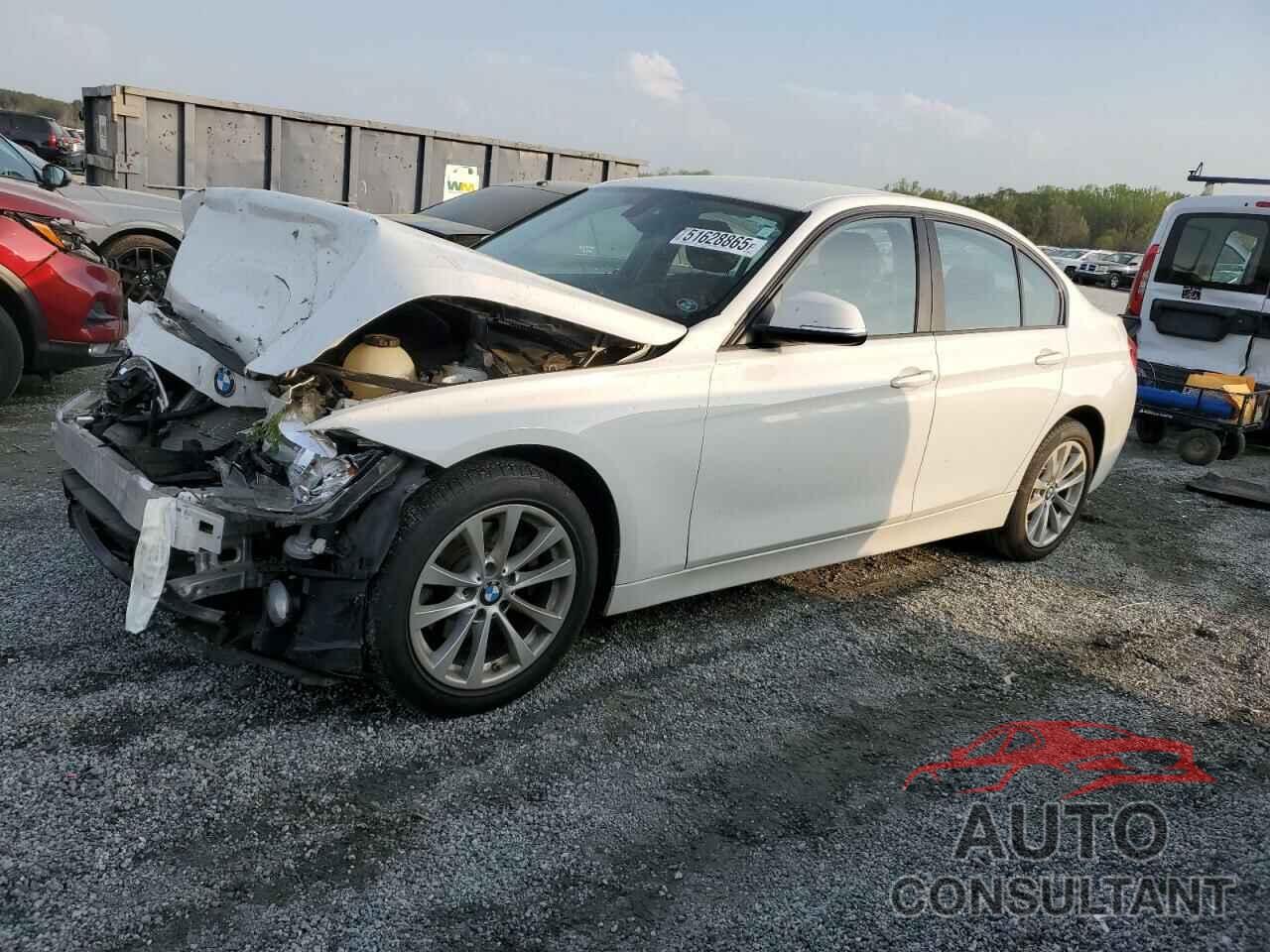 BMW 3 SERIES 2017 - WBA8E5G56HNU41632