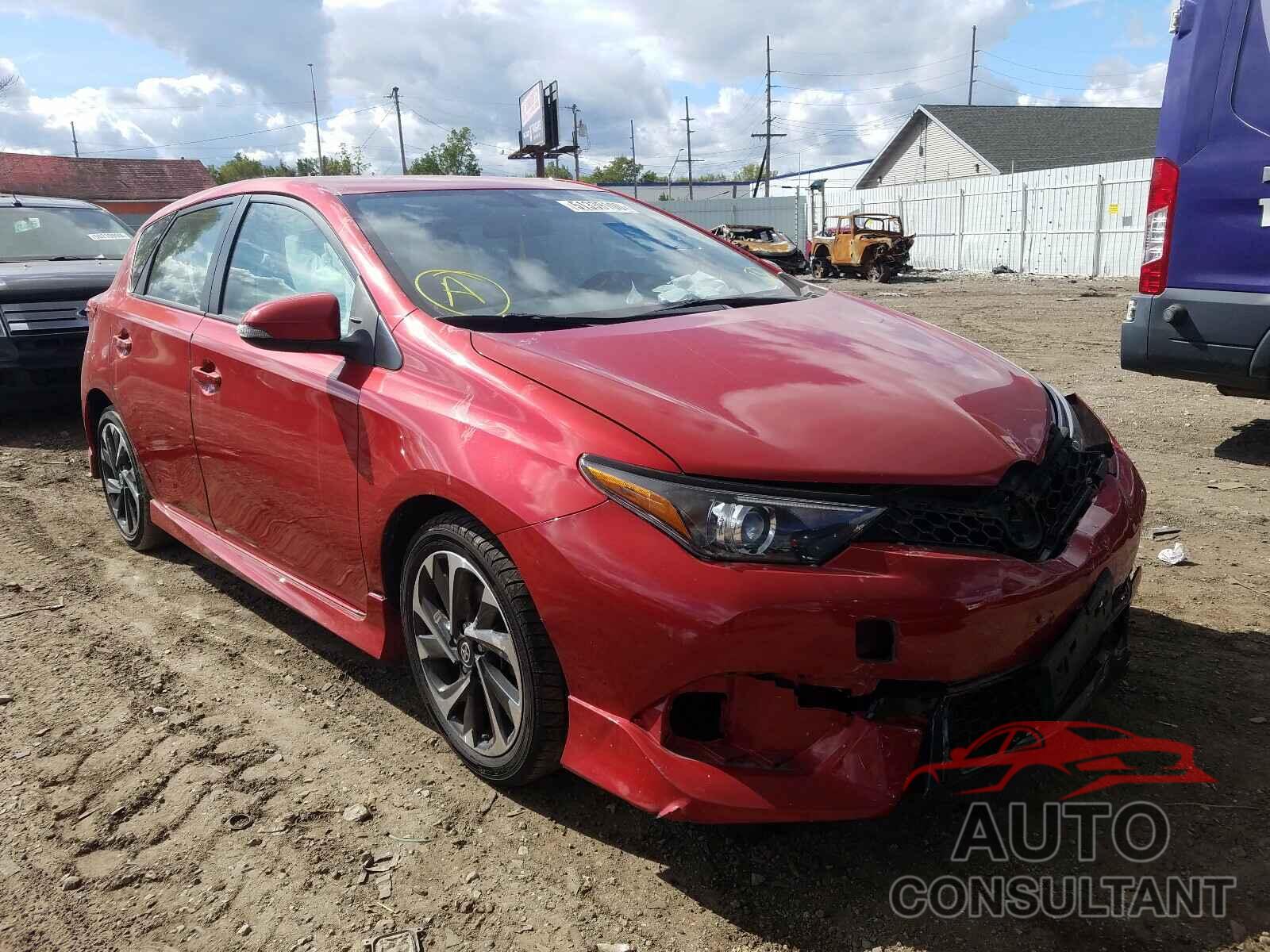 TOYOTA SCION 2016 - JTNKARJE4GJ507066