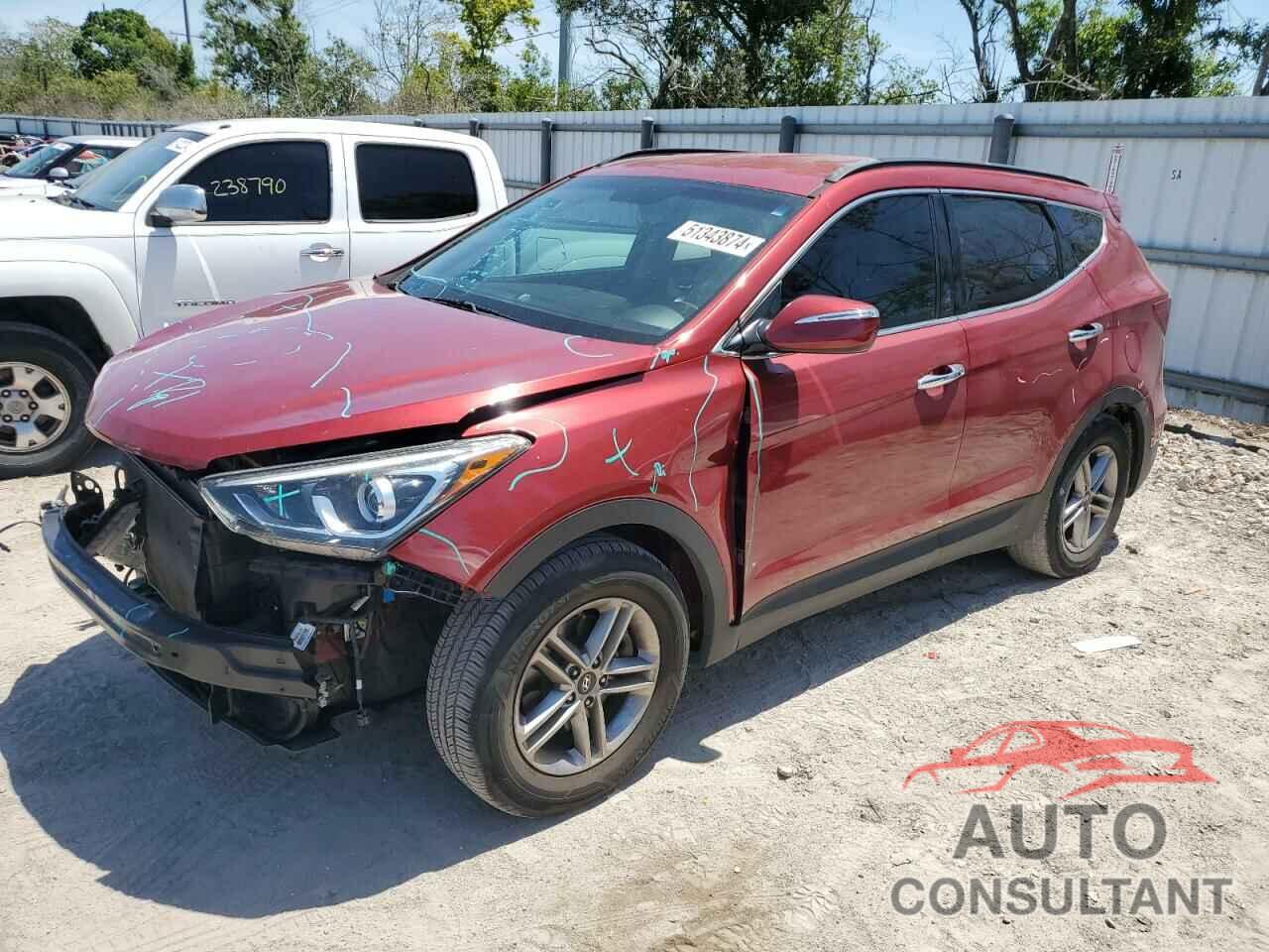 HYUNDAI SANTA FE 2018 - 5XYZU3LB9JG534474