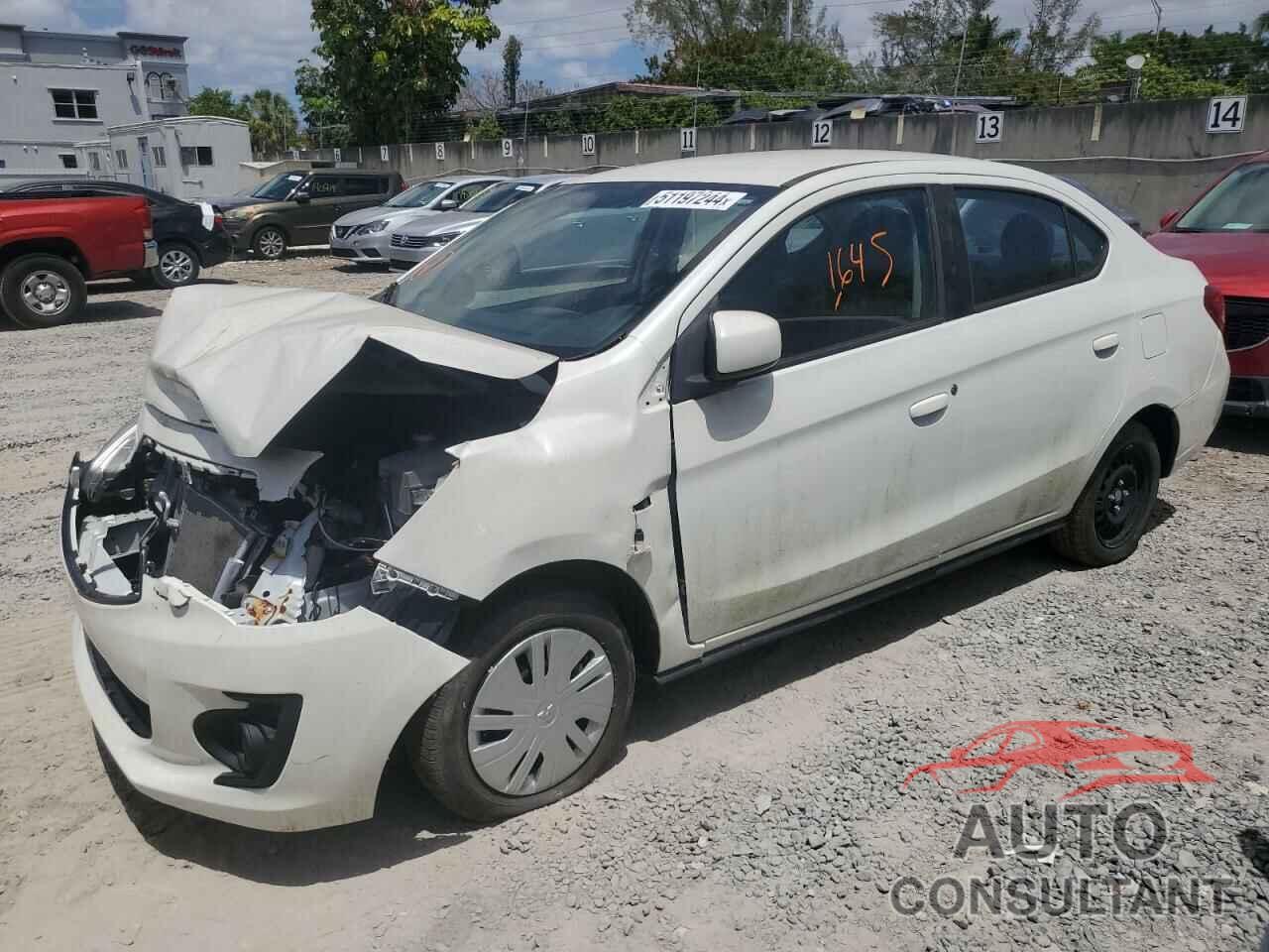 MITSUBISHI MIRAGE 2020 - ML32F3FJ5LHF07979