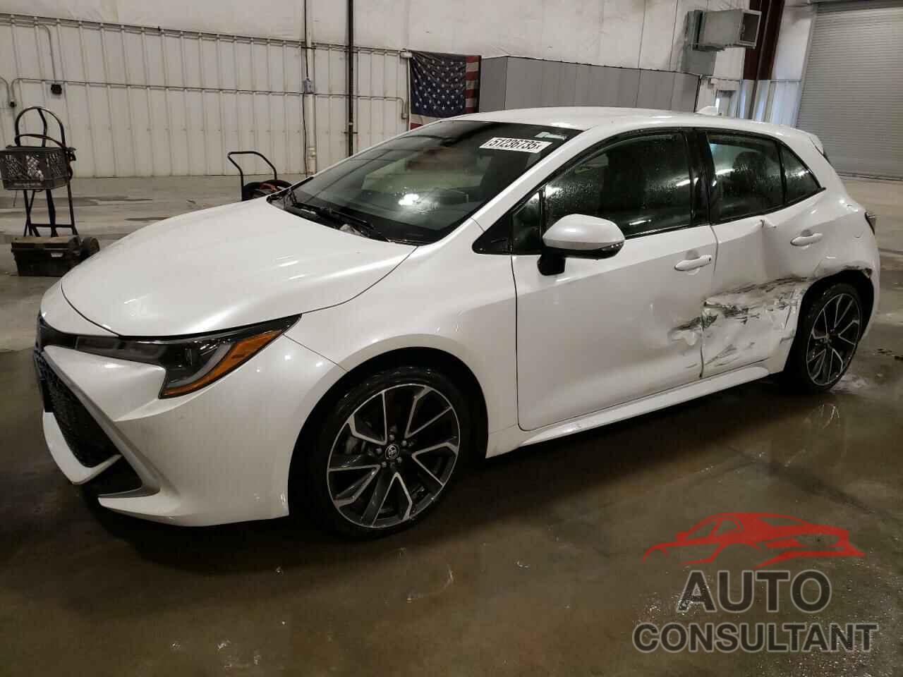TOYOTA COROLLA 2021 - JTNA4MBE3M3137524