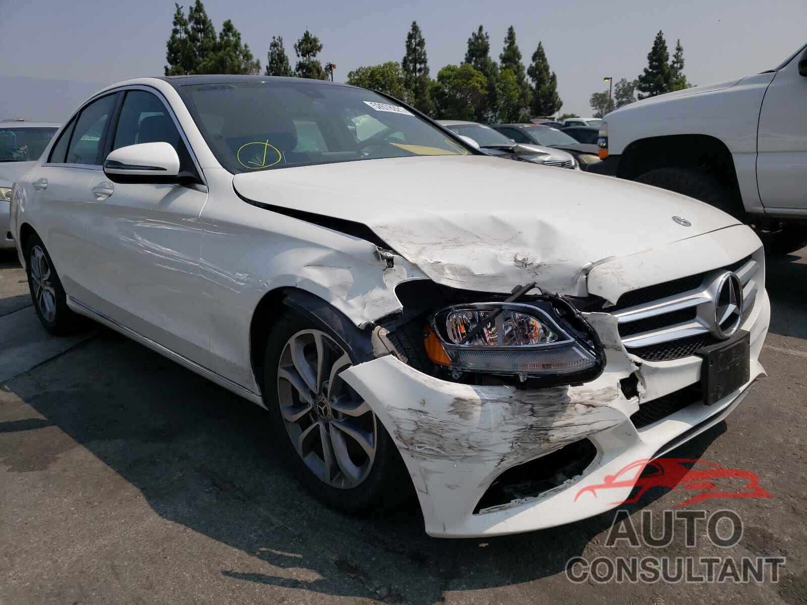 MERCEDES-BENZ C-CLASS 2018 - WDDWF4JB0JR399110