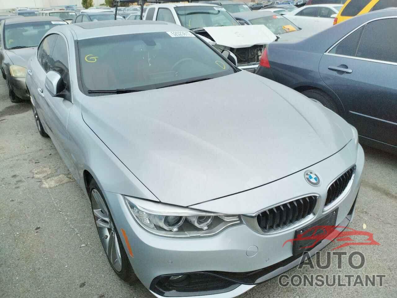 BMW 4 SERIES 2017 - WBA4F7C59HG786834