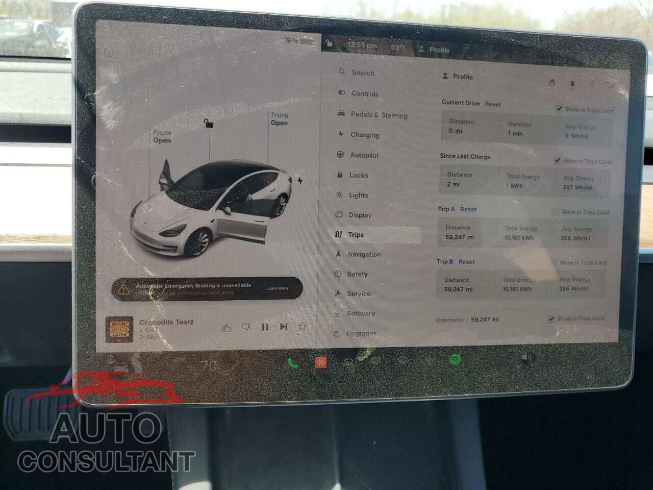 TESLA MODEL 3 2022 - 5YJ3E1EB9NF168405