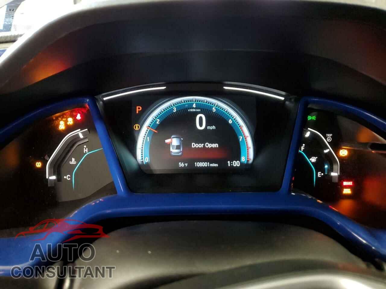 HONDA CIVIC 2017 - 19XFC1F36HE032401