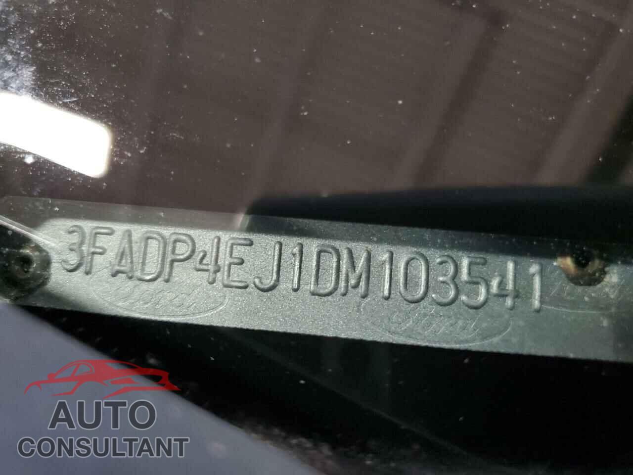 FORD FIESTA 2013 - 3FADP4EJ1DM103541