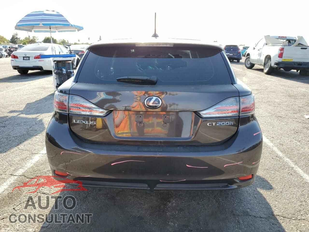 LEXUS CT 200 2012 - JTHKD5BH4C2080679