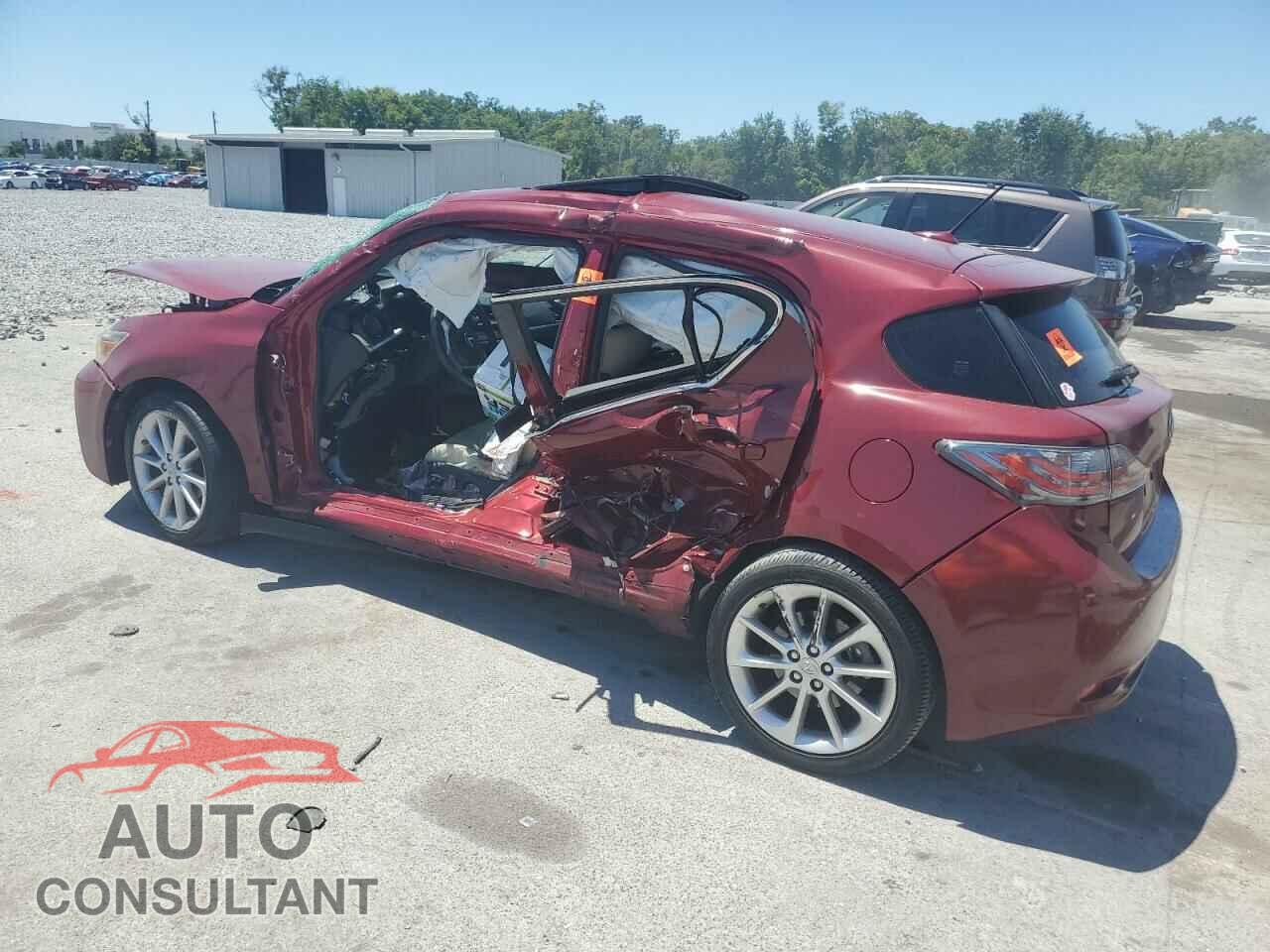 LEXUS CT 200 2013 - JTHKD5BH1D2140760