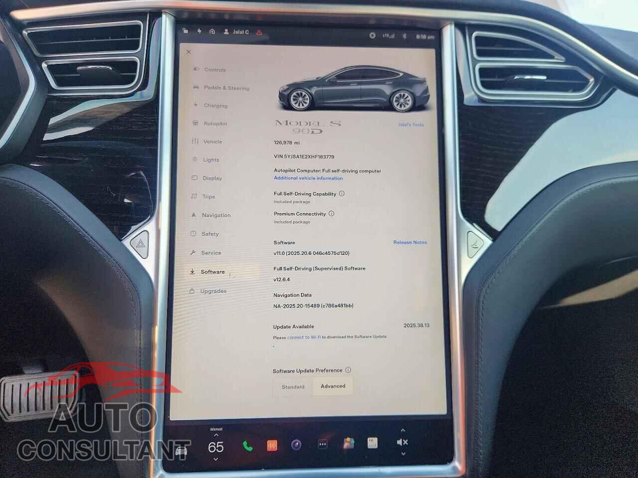 TESLA MODEL S 2017 - 5YJSA1E2XHF183779