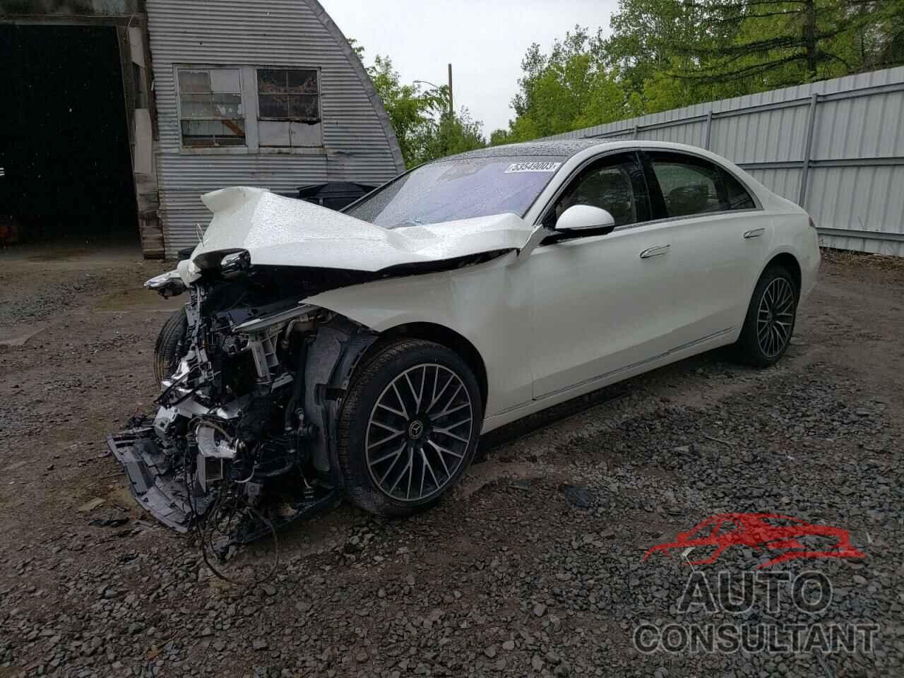MERCEDES-BENZ S-CLASS 2022 - W1K6G6DB4NA135168