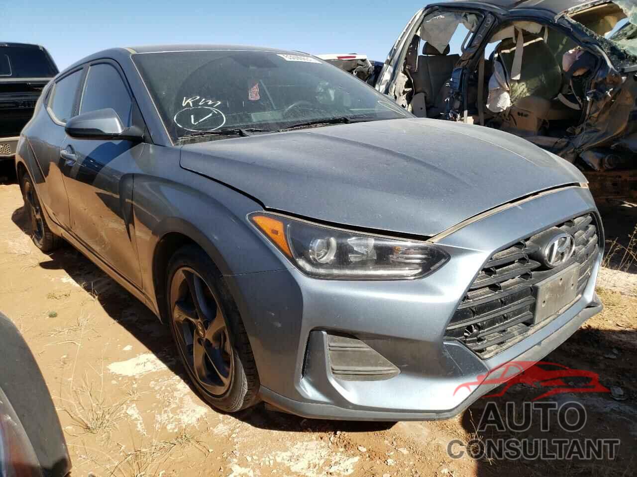 HYUNDAI VELOSTER 2019 - KMHTG6AF0KU018424