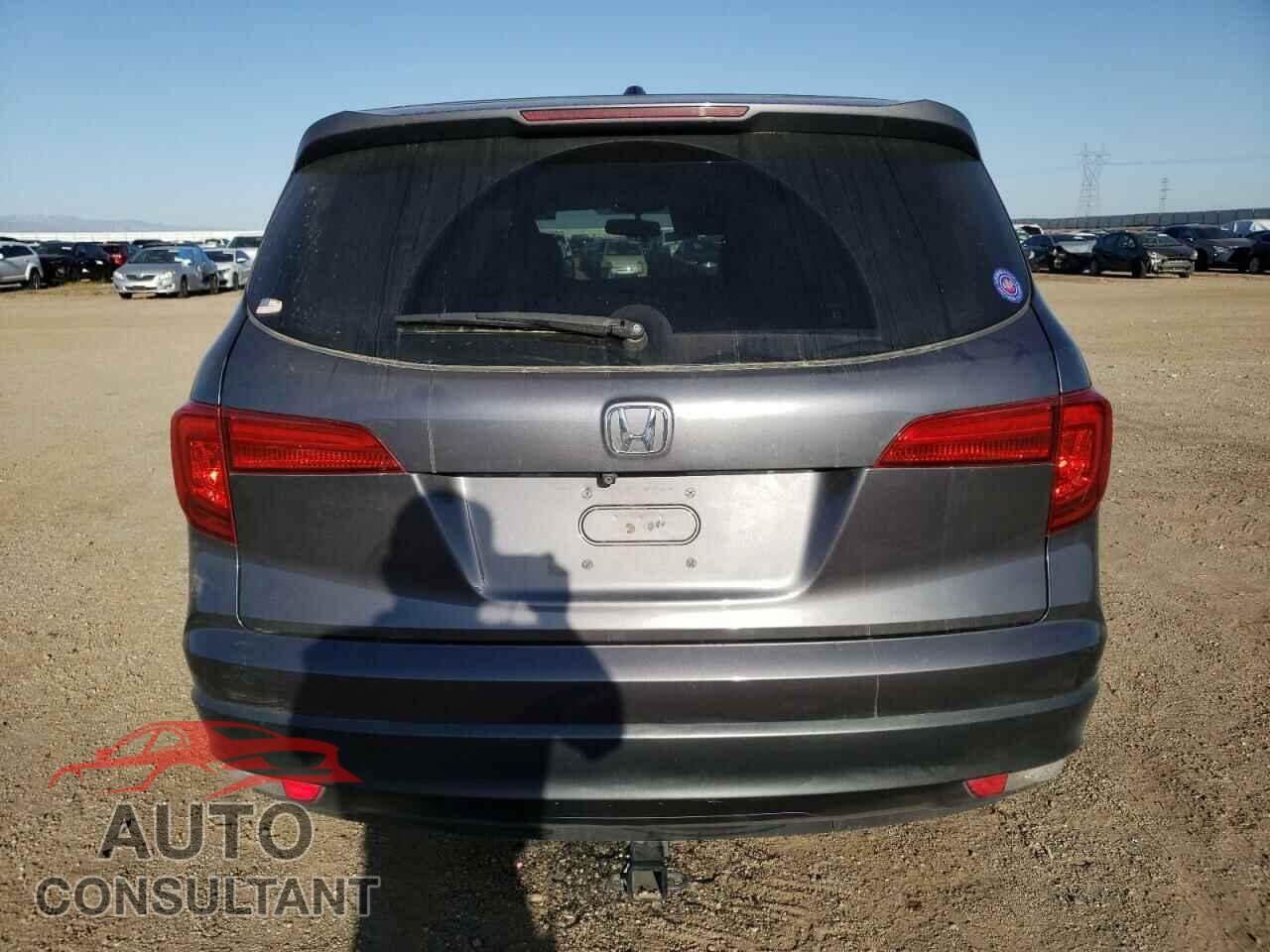 HONDA PILOT 2017 - 5FNYF6H59HB046928